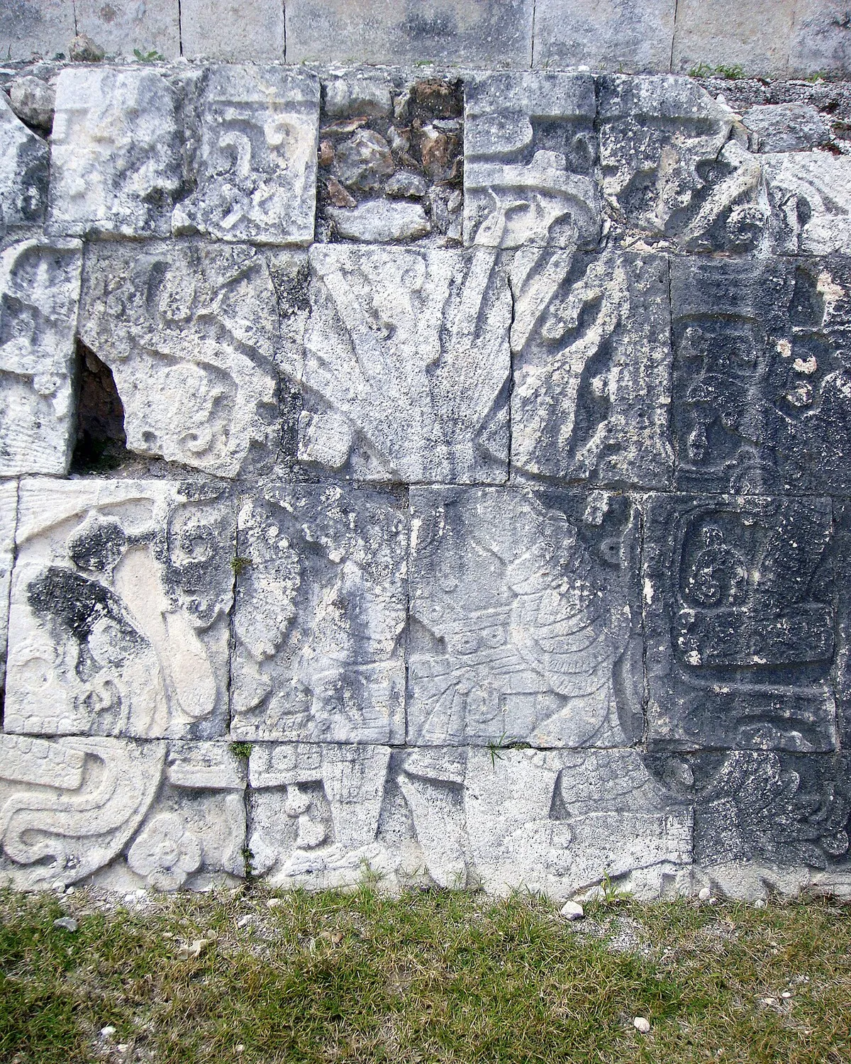 Great Ball Court on a quiet morning, when buying Chichen Itza tickets in advance matters least, Yucatan, Mexico